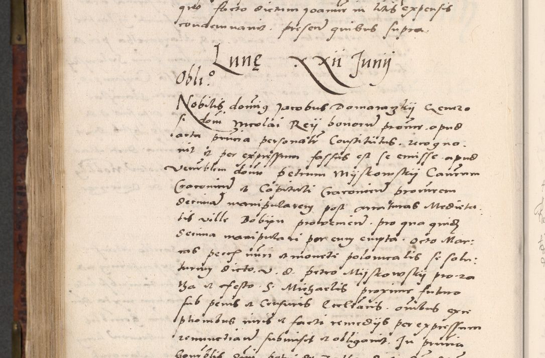 Zdjęcie nr 886 dla obiektu archiwalnego: Acta actorum causar[um sen]tenciarum tam diffinitivarum quam interlocutoriarum et obligacionum coram reverendo domino Benedicto Isdbienski cancellario Gnesnensi, cantore et vicario in spiritualibus generali Craccoviensi ad annum Domini millesimum quingentesimum quadragesimum quartum, cuius indicio est secunda, pontificatus sanctiss[imi] in Christo patris et [domi]ni nostri domini Pauli divina providencia pape tercii feliciter moderni, anno coronancionis eiusdem decimo, continuantur