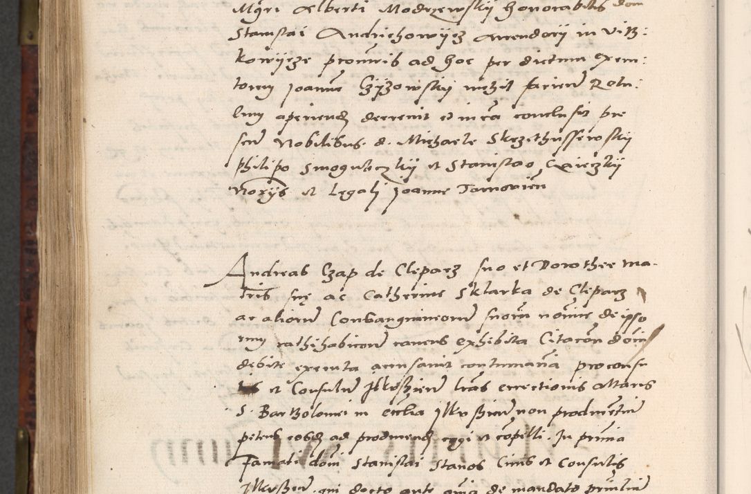 Zdjęcie nr 876 dla obiektu archiwalnego: Acta actorum causar[um sen]tenciarum tam diffinitivarum quam interlocutoriarum et obligacionum coram reverendo domino Benedicto Isdbienski cancellario Gnesnensi, cantore et vicario in spiritualibus generali Craccoviensi ad annum Domini millesimum quingentesimum quadragesimum quartum, cuius indicio est secunda, pontificatus sanctiss[imi] in Christo patris et [domi]ni nostri domini Pauli divina providencia pape tercii feliciter moderni, anno coronancionis eiusdem decimo, continuantur