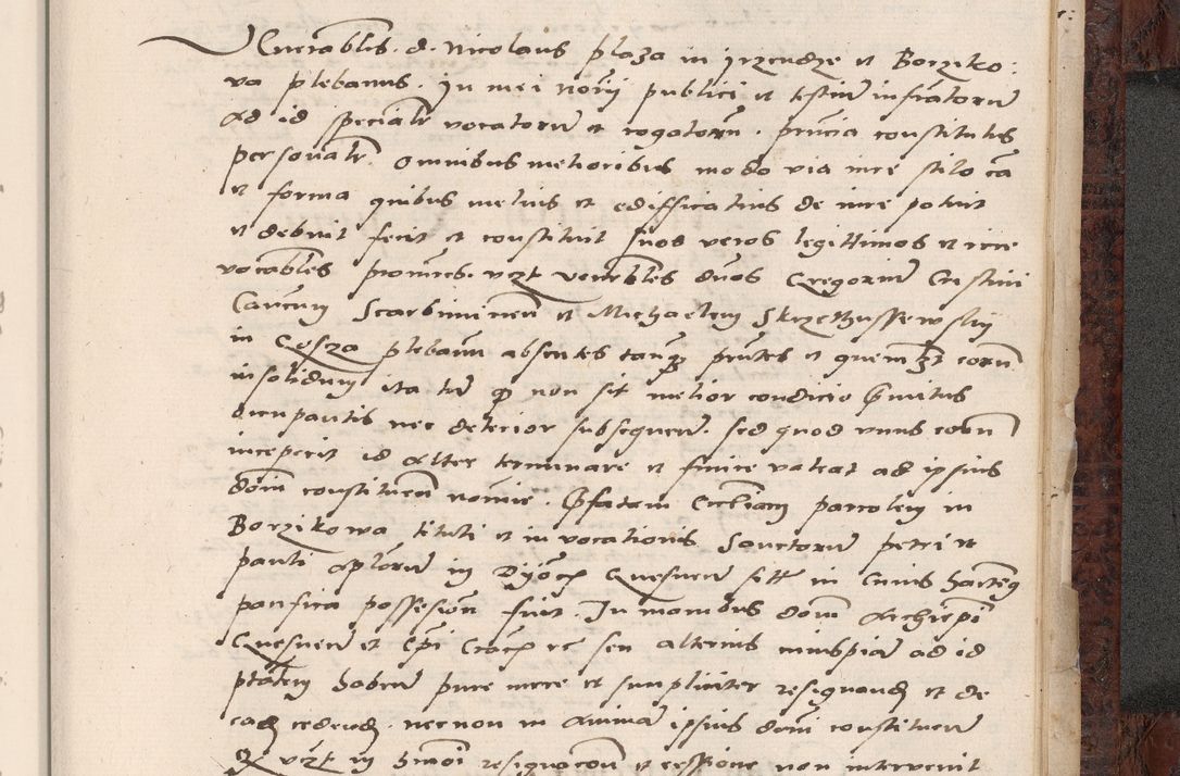 Zdjęcie nr 869 dla obiektu archiwalnego: Acta actorum causar[um sen]tenciarum tam diffinitivarum quam interlocutoriarum et obligacionum coram reverendo domino Benedicto Isdbienski cancellario Gnesnensi, cantore et vicario in spiritualibus generali Craccoviensi ad annum Domini millesimum quingentesimum quadragesimum quartum, cuius indicio est secunda, pontificatus sanctiss[imi] in Christo patris et [domi]ni nostri domini Pauli divina providencia pape tercii feliciter moderni, anno coronancionis eiusdem decimo, continuantur
