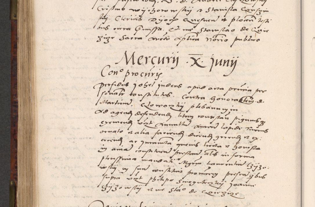 Zdjęcie nr 870 dla obiektu archiwalnego: Acta actorum causar[um sen]tenciarum tam diffinitivarum quam interlocutoriarum et obligacionum coram reverendo domino Benedicto Isdbienski cancellario Gnesnensi, cantore et vicario in spiritualibus generali Craccoviensi ad annum Domini millesimum quingentesimum quadragesimum quartum, cuius indicio est secunda, pontificatus sanctiss[imi] in Christo patris et [domi]ni nostri domini Pauli divina providencia pape tercii feliciter moderni, anno coronancionis eiusdem decimo, continuantur