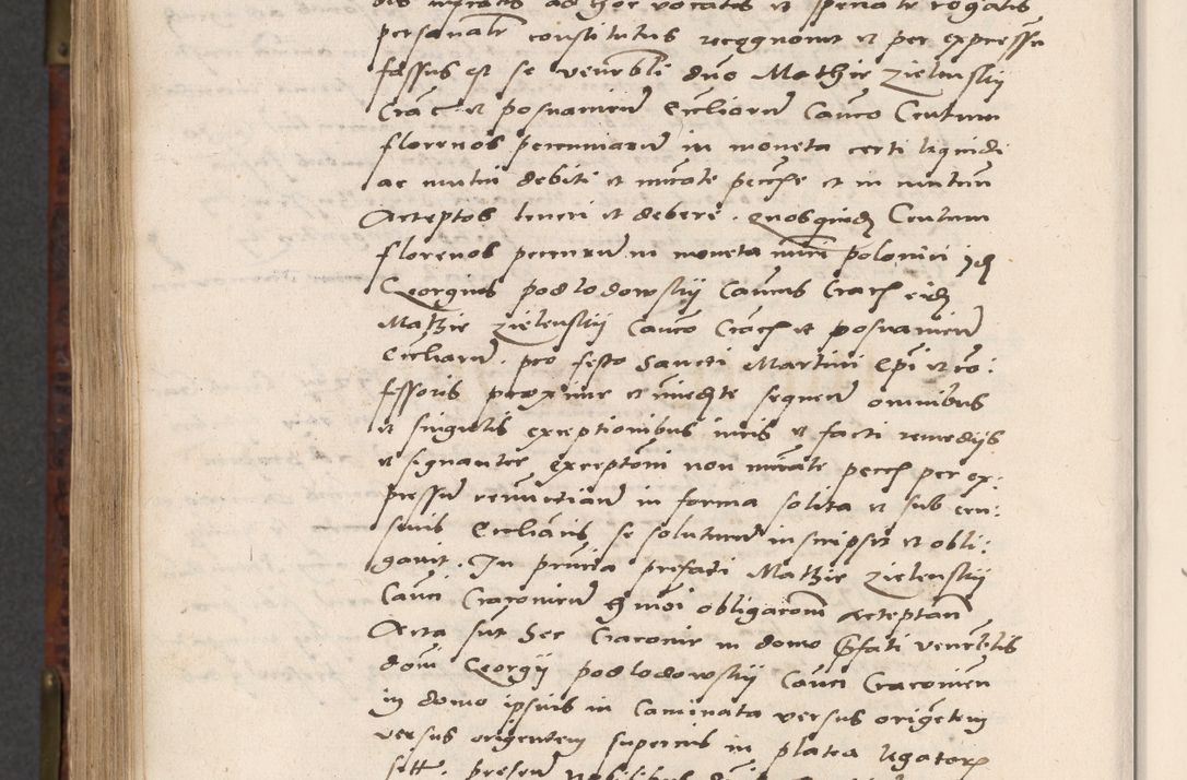 Zdjęcie nr 866 dla obiektu archiwalnego: Acta actorum causar[um sen]tenciarum tam diffinitivarum quam interlocutoriarum et obligacionum coram reverendo domino Benedicto Isdbienski cancellario Gnesnensi, cantore et vicario in spiritualibus generali Craccoviensi ad annum Domini millesimum quingentesimum quadragesimum quartum, cuius indicio est secunda, pontificatus sanctiss[imi] in Christo patris et [domi]ni nostri domini Pauli divina providencia pape tercii feliciter moderni, anno coronancionis eiusdem decimo, continuantur