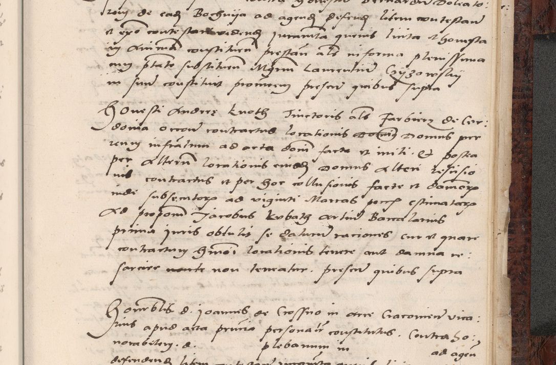 Zdjęcie nr 863 dla obiektu archiwalnego: Acta actorum causar[um sen]tenciarum tam diffinitivarum quam interlocutoriarum et obligacionum coram reverendo domino Benedicto Isdbienski cancellario Gnesnensi, cantore et vicario in spiritualibus generali Craccoviensi ad annum Domini millesimum quingentesimum quadragesimum quartum, cuius indicio est secunda, pontificatus sanctiss[imi] in Christo patris et [domi]ni nostri domini Pauli divina providencia pape tercii feliciter moderni, anno coronancionis eiusdem decimo, continuantur