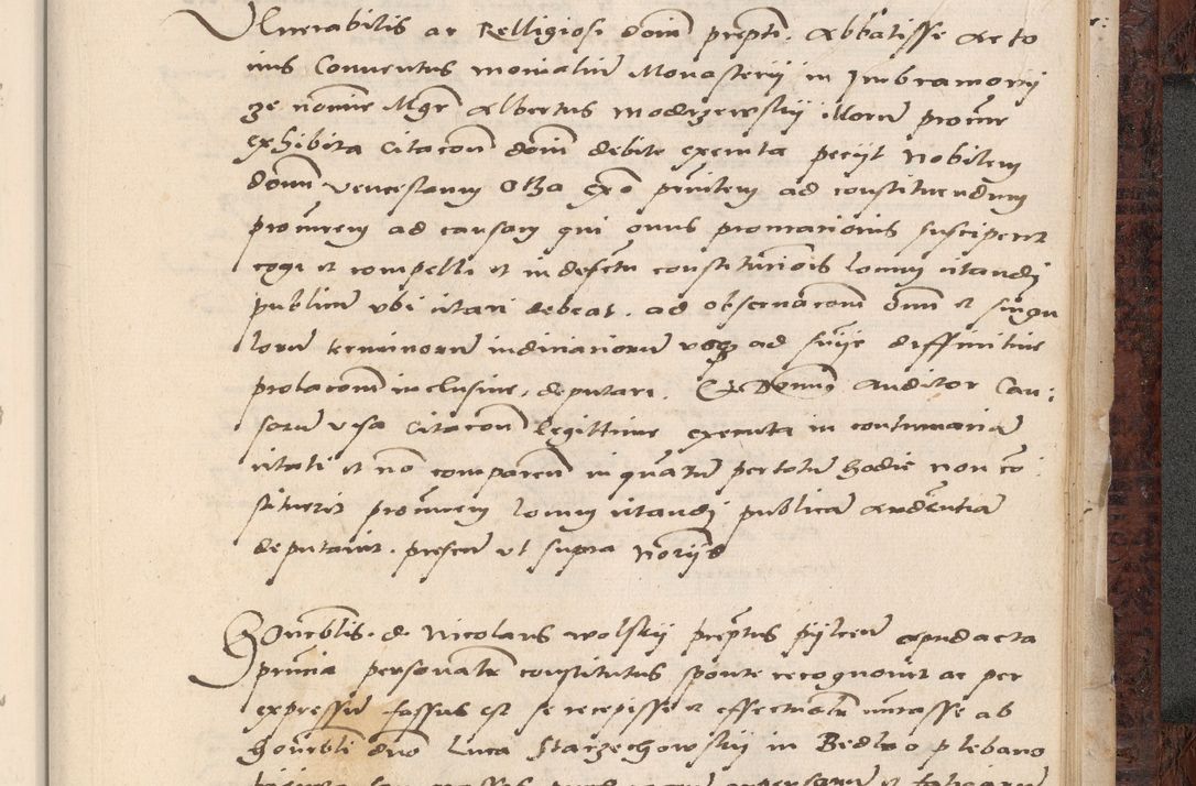 Zdjęcie nr 857 dla obiektu archiwalnego: Acta actorum causar[um sen]tenciarum tam diffinitivarum quam interlocutoriarum et obligacionum coram reverendo domino Benedicto Isdbienski cancellario Gnesnensi, cantore et vicario in spiritualibus generali Craccoviensi ad annum Domini millesimum quingentesimum quadragesimum quartum, cuius indicio est secunda, pontificatus sanctiss[imi] in Christo patris et [domi]ni nostri domini Pauli divina providencia pape tercii feliciter moderni, anno coronancionis eiusdem decimo, continuantur