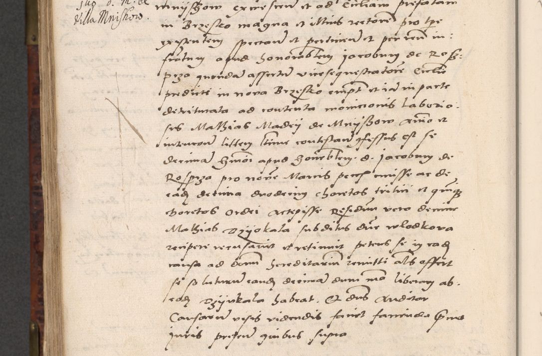 Zdjęcie nr 856 dla obiektu archiwalnego: Acta actorum causar[um sen]tenciarum tam diffinitivarum quam interlocutoriarum et obligacionum coram reverendo domino Benedicto Isdbienski cancellario Gnesnensi, cantore et vicario in spiritualibus generali Craccoviensi ad annum Domini millesimum quingentesimum quadragesimum quartum, cuius indicio est secunda, pontificatus sanctiss[imi] in Christo patris et [domi]ni nostri domini Pauli divina providencia pape tercii feliciter moderni, anno coronancionis eiusdem decimo, continuantur