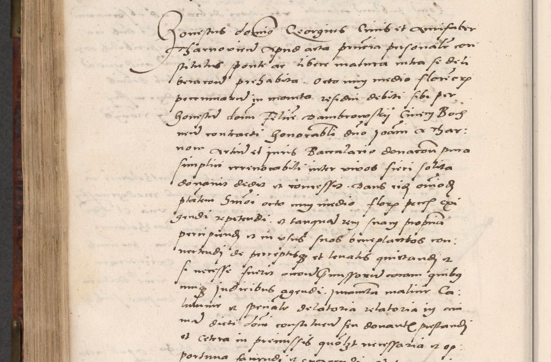 Zdjęcie nr 850 dla obiektu archiwalnego: Acta actorum causar[um sen]tenciarum tam diffinitivarum quam interlocutoriarum et obligacionum coram reverendo domino Benedicto Isdbienski cancellario Gnesnensi, cantore et vicario in spiritualibus generali Craccoviensi ad annum Domini millesimum quingentesimum quadragesimum quartum, cuius indicio est secunda, pontificatus sanctiss[imi] in Christo patris et [domi]ni nostri domini Pauli divina providencia pape tercii feliciter moderni, anno coronancionis eiusdem decimo, continuantur