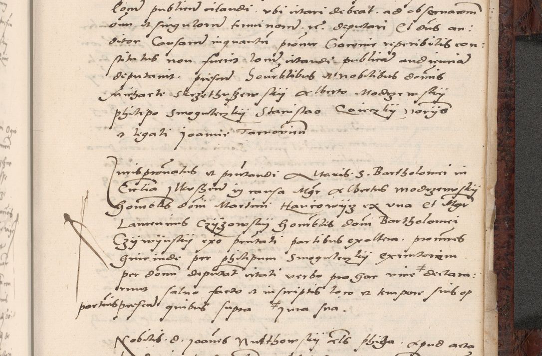 Zdjęcie nr 849 dla obiektu archiwalnego: Acta actorum causar[um sen]tenciarum tam diffinitivarum quam interlocutoriarum et obligacionum coram reverendo domino Benedicto Isdbienski cancellario Gnesnensi, cantore et vicario in spiritualibus generali Craccoviensi ad annum Domini millesimum quingentesimum quadragesimum quartum, cuius indicio est secunda, pontificatus sanctiss[imi] in Christo patris et [domi]ni nostri domini Pauli divina providencia pape tercii feliciter moderni, anno coronancionis eiusdem decimo, continuantur