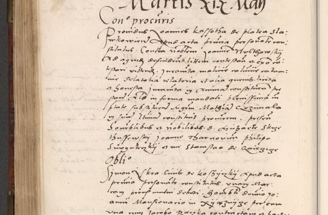 Zdjęcie nr 844 dla obiektu archiwalnego: Acta actorum causar[um sen]tenciarum tam diffinitivarum quam interlocutoriarum et obligacionum coram reverendo domino Benedicto Isdbienski cancellario Gnesnensi, cantore et vicario in spiritualibus generali Craccoviensi ad annum Domini millesimum quingentesimum quadragesimum quartum, cuius indicio est secunda, pontificatus sanctiss[imi] in Christo patris et [domi]ni nostri domini Pauli divina providencia pape tercii feliciter moderni, anno coronancionis eiusdem decimo, continuantur