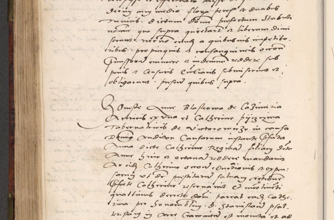 Zdjęcie nr 846 dla obiektu archiwalnego: Acta actorum causar[um sen]tenciarum tam diffinitivarum quam interlocutoriarum et obligacionum coram reverendo domino Benedicto Isdbienski cancellario Gnesnensi, cantore et vicario in spiritualibus generali Craccoviensi ad annum Domini millesimum quingentesimum quadragesimum quartum, cuius indicio est secunda, pontificatus sanctiss[imi] in Christo patris et [domi]ni nostri domini Pauli divina providencia pape tercii feliciter moderni, anno coronancionis eiusdem decimo, continuantur
