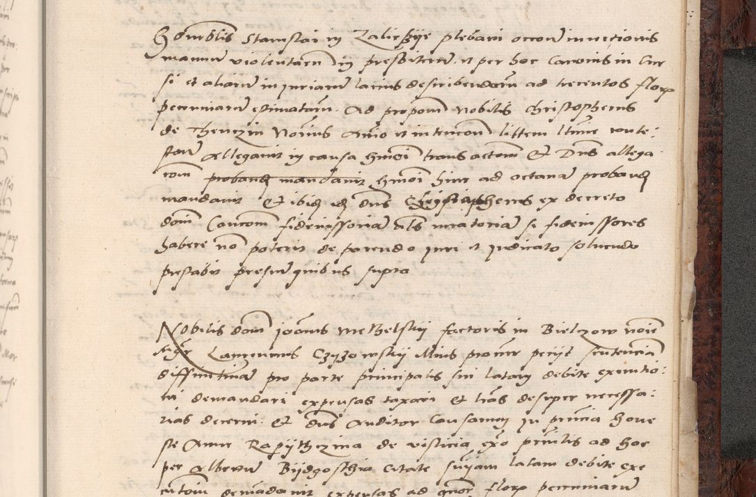 Zdjęcie nr 839 dla obiektu archiwalnego: Acta actorum causar[um sen]tenciarum tam diffinitivarum quam interlocutoriarum et obligacionum coram reverendo domino Benedicto Isdbienski cancellario Gnesnensi, cantore et vicario in spiritualibus generali Craccoviensi ad annum Domini millesimum quingentesimum quadragesimum quartum, cuius indicio est secunda, pontificatus sanctiss[imi] in Christo patris et [domi]ni nostri domini Pauli divina providencia pape tercii feliciter moderni, anno coronancionis eiusdem decimo, continuantur