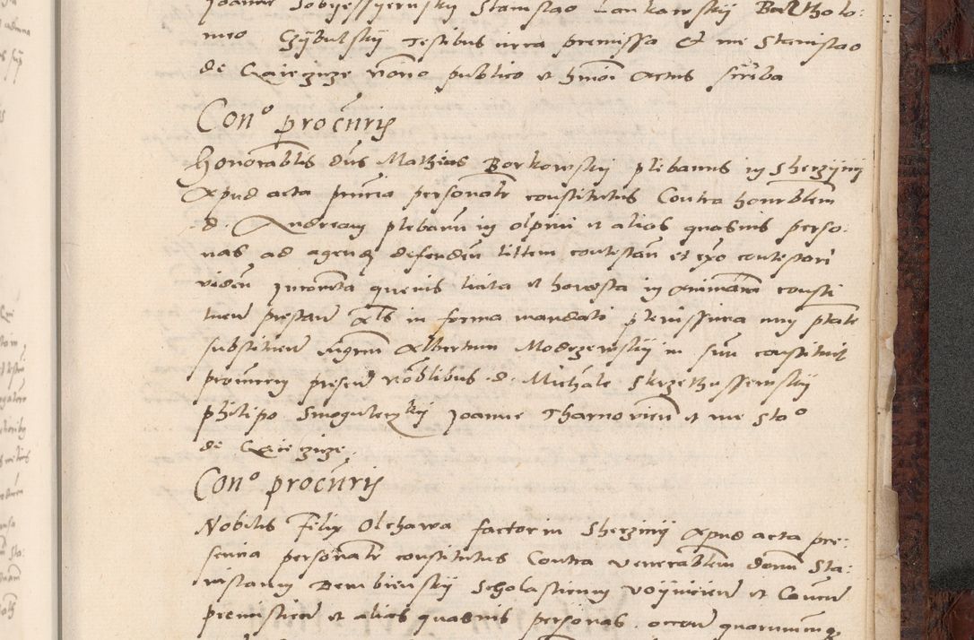 Zdjęcie nr 837 dla obiektu archiwalnego: Acta actorum causar[um sen]tenciarum tam diffinitivarum quam interlocutoriarum et obligacionum coram reverendo domino Benedicto Isdbienski cancellario Gnesnensi, cantore et vicario in spiritualibus generali Craccoviensi ad annum Domini millesimum quingentesimum quadragesimum quartum, cuius indicio est secunda, pontificatus sanctiss[imi] in Christo patris et [domi]ni nostri domini Pauli divina providencia pape tercii feliciter moderni, anno coronancionis eiusdem decimo, continuantur