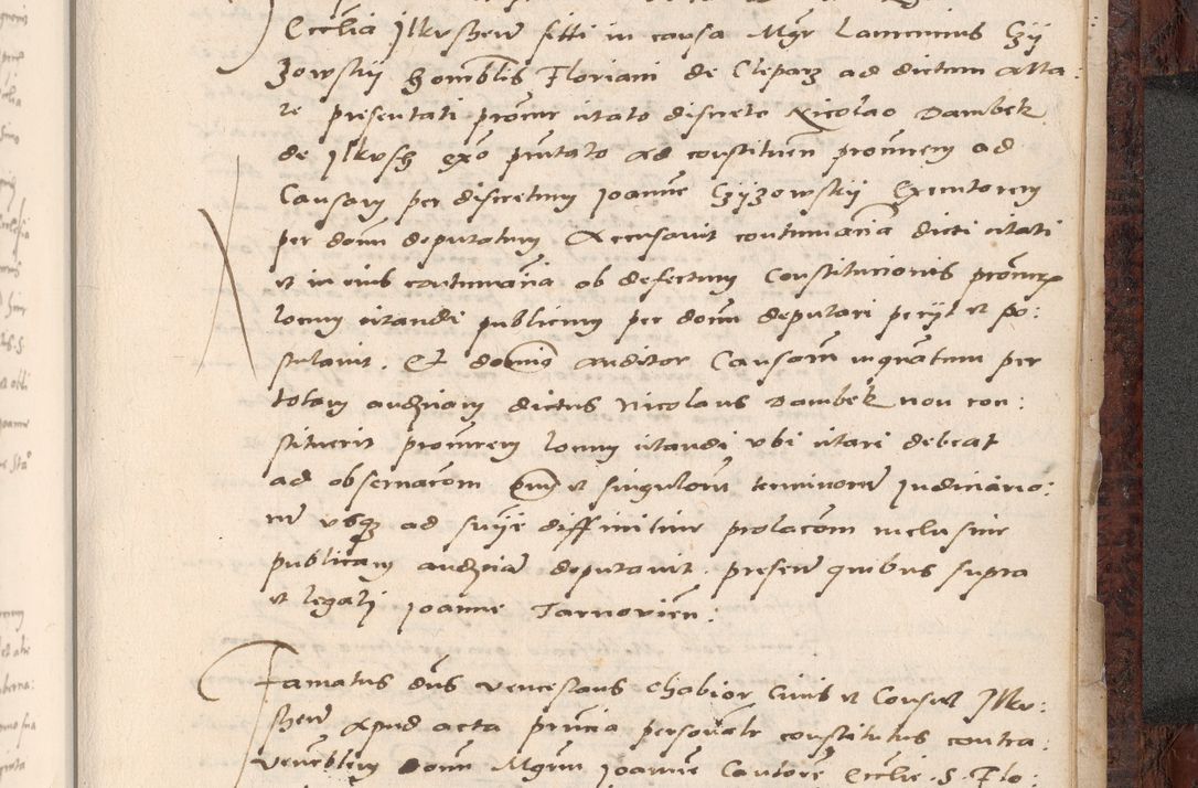 Zdjęcie nr 827 dla obiektu archiwalnego: Acta actorum causar[um sen]tenciarum tam diffinitivarum quam interlocutoriarum et obligacionum coram reverendo domino Benedicto Isdbienski cancellario Gnesnensi, cantore et vicario in spiritualibus generali Craccoviensi ad annum Domini millesimum quingentesimum quadragesimum quartum, cuius indicio est secunda, pontificatus sanctiss[imi] in Christo patris et [domi]ni nostri domini Pauli divina providencia pape tercii feliciter moderni, anno coronancionis eiusdem decimo, continuantur