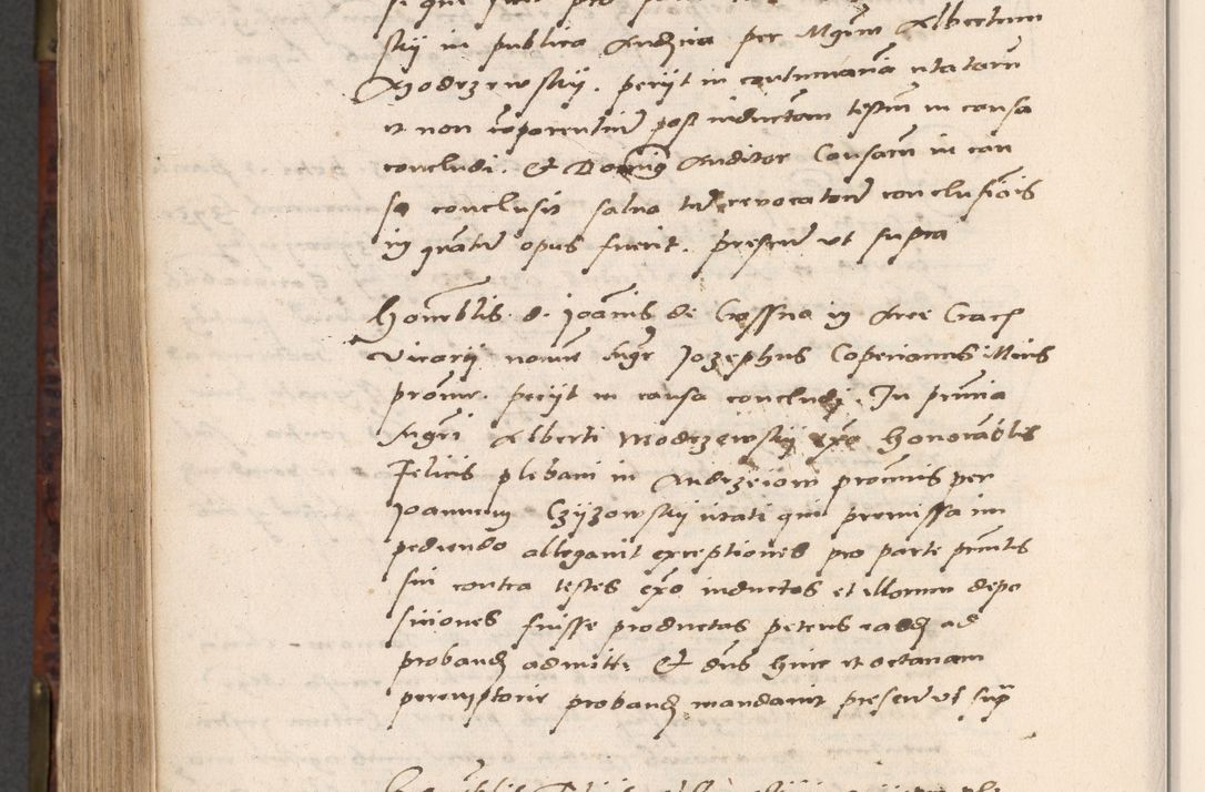 Zdjęcie nr 822 dla obiektu archiwalnego: Acta actorum causar[um sen]tenciarum tam diffinitivarum quam interlocutoriarum et obligacionum coram reverendo domino Benedicto Isdbienski cancellario Gnesnensi, cantore et vicario in spiritualibus generali Craccoviensi ad annum Domini millesimum quingentesimum quadragesimum quartum, cuius indicio est secunda, pontificatus sanctiss[imi] in Christo patris et [domi]ni nostri domini Pauli divina providencia pape tercii feliciter moderni, anno coronancionis eiusdem decimo, continuantur