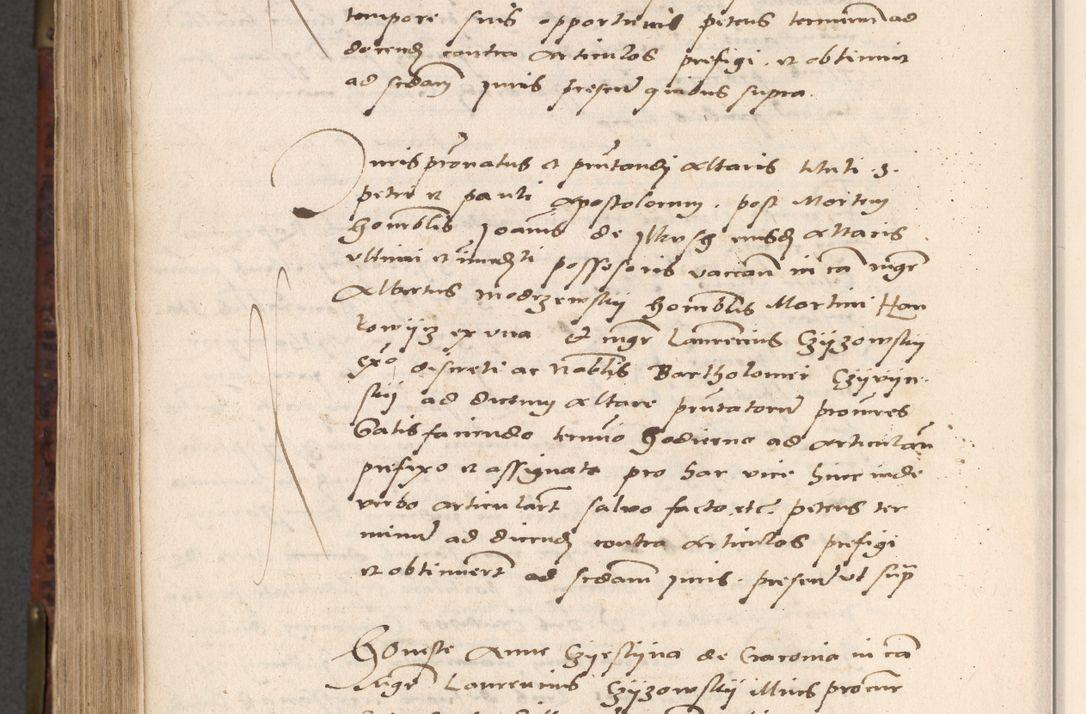 Zdjęcie nr 820 dla obiektu archiwalnego: Acta actorum causar[um sen]tenciarum tam diffinitivarum quam interlocutoriarum et obligacionum coram reverendo domino Benedicto Isdbienski cancellario Gnesnensi, cantore et vicario in spiritualibus generali Craccoviensi ad annum Domini millesimum quingentesimum quadragesimum quartum, cuius indicio est secunda, pontificatus sanctiss[imi] in Christo patris et [domi]ni nostri domini Pauli divina providencia pape tercii feliciter moderni, anno coronancionis eiusdem decimo, continuantur