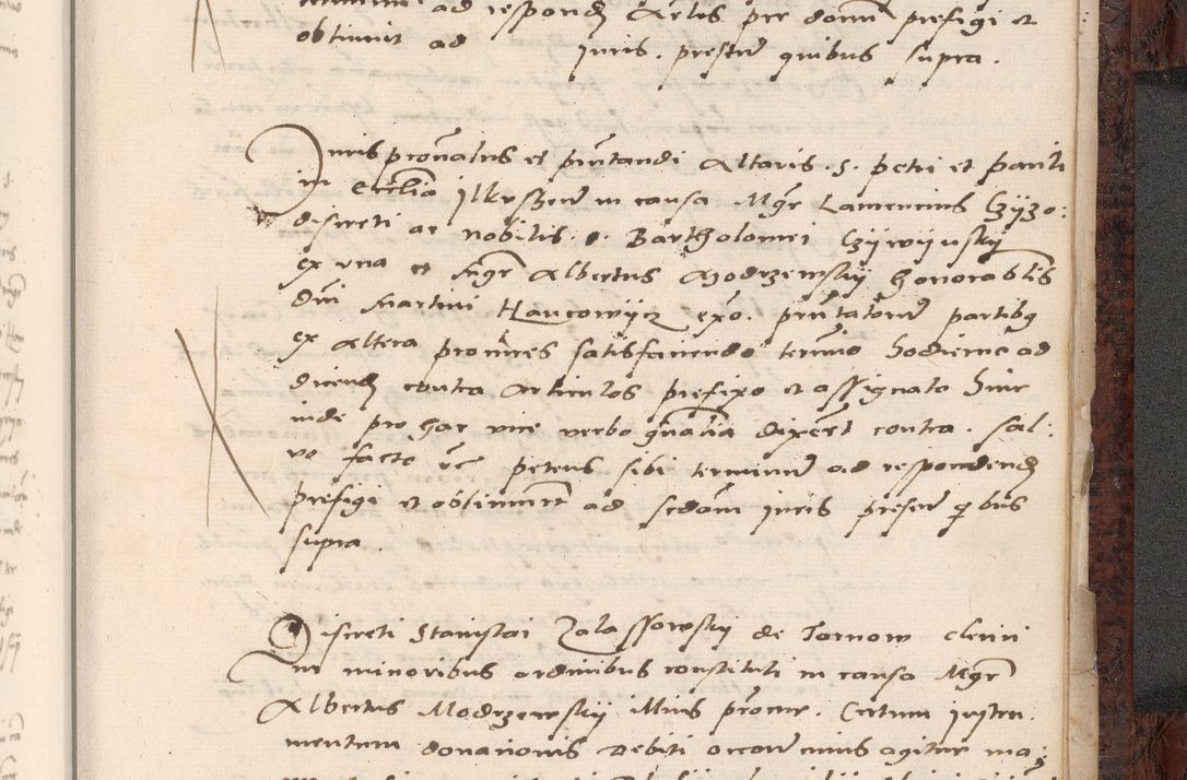 Zdjęcie nr 821 dla obiektu archiwalnego: Acta actorum causar[um sen]tenciarum tam diffinitivarum quam interlocutoriarum et obligacionum coram reverendo domino Benedicto Isdbienski cancellario Gnesnensi, cantore et vicario in spiritualibus generali Craccoviensi ad annum Domini millesimum quingentesimum quadragesimum quartum, cuius indicio est secunda, pontificatus sanctiss[imi] in Christo patris et [domi]ni nostri domini Pauli divina providencia pape tercii feliciter moderni, anno coronancionis eiusdem decimo, continuantur