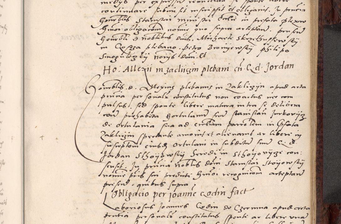 Zdjęcie nr 415 dla obiektu archiwalnego: Acta actorum causar[um sen]tenciarum tam diffinitivarum quam interlocutoriarum et obligacionum coram reverendo domino Benedicto Isdbienski cancellario Gnesnensi, cantore et vicario in spiritualibus generali Craccoviensi ad annum Domini millesimum quingentesimum quadragesimum quartum, cuius indicio est secunda, pontificatus sanctiss[imi] in Christo patris et [domi]ni nostri domini Pauli divina providencia pape tercii feliciter moderni, anno coronancionis eiusdem decimo, continuantur