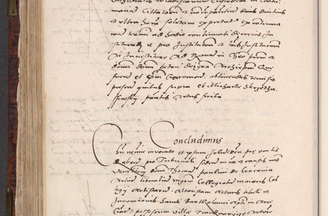 Zdjęcie nr 610 dla obiektu archiwalnego: Acta actorum causar[um sen]tenciarum tam diffinitivarum quam interlocutoriarum et obligacionum coram reverendo domino Benedicto Isdbienski cancellario Gnesnensi, cantore et vicario in spiritualibus generali Craccoviensi ad annum Domini millesimum quingentesimum quadragesimum quartum, cuius indicio est secunda, pontificatus sanctiss[imi] in Christo patris et [domi]ni nostri domini Pauli divina providencia pape tercii feliciter moderni, anno coronancionis eiusdem decimo, continuantur