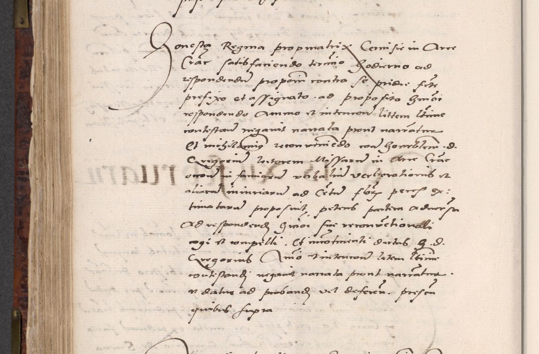 Zdjęcie nr 602 dla obiektu archiwalnego: Acta actorum causar[um sen]tenciarum tam diffinitivarum quam interlocutoriarum et obligacionum coram reverendo domino Benedicto Isdbienski cancellario Gnesnensi, cantore et vicario in spiritualibus generali Craccoviensi ad annum Domini millesimum quingentesimum quadragesimum quartum, cuius indicio est secunda, pontificatus sanctiss[imi] in Christo patris et [domi]ni nostri domini Pauli divina providencia pape tercii feliciter moderni, anno coronancionis eiusdem decimo, continuantur