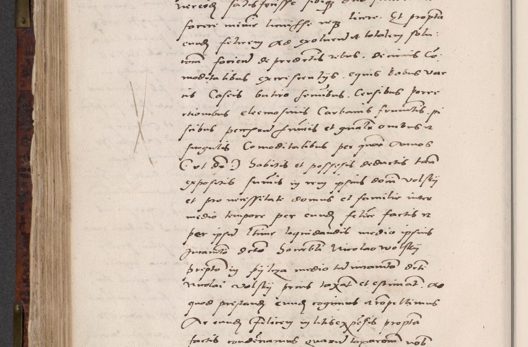 Zdjęcie nr 594 dla obiektu archiwalnego: Acta actorum causar[um sen]tenciarum tam diffinitivarum quam interlocutoriarum et obligacionum coram reverendo domino Benedicto Isdbienski cancellario Gnesnensi, cantore et vicario in spiritualibus generali Craccoviensi ad annum Domini millesimum quingentesimum quadragesimum quartum, cuius indicio est secunda, pontificatus sanctiss[imi] in Christo patris et [domi]ni nostri domini Pauli divina providencia pape tercii feliciter moderni, anno coronancionis eiusdem decimo, continuantur