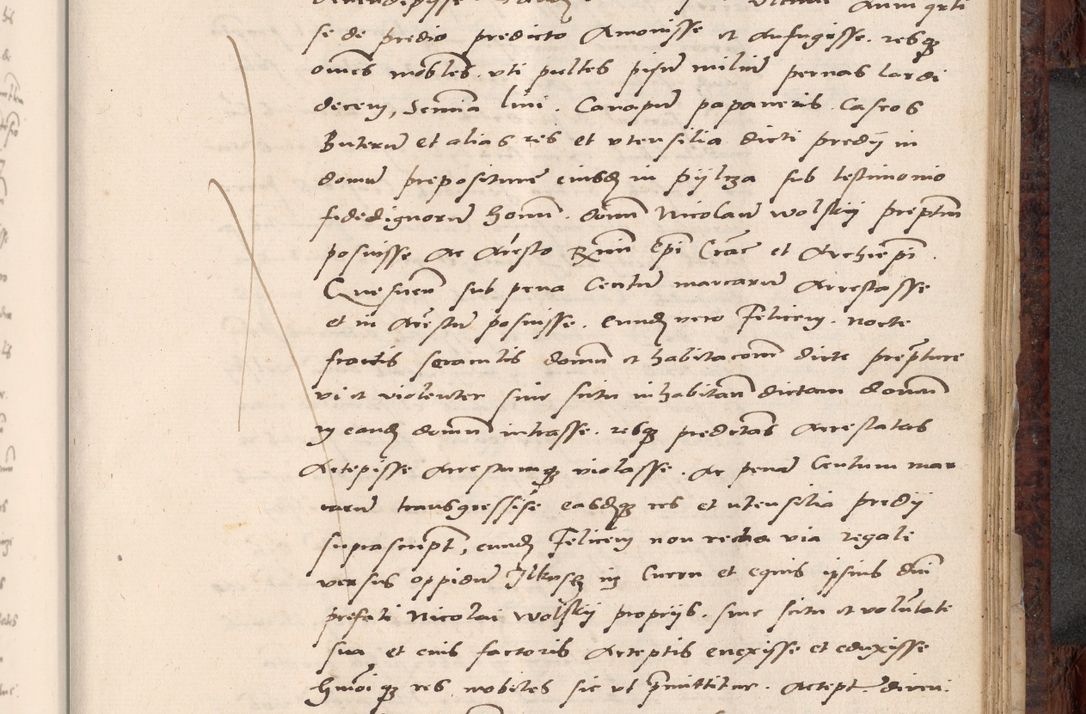 Zdjęcie nr 593 dla obiektu archiwalnego: Acta actorum causar[um sen]tenciarum tam diffinitivarum quam interlocutoriarum et obligacionum coram reverendo domino Benedicto Isdbienski cancellario Gnesnensi, cantore et vicario in spiritualibus generali Craccoviensi ad annum Domini millesimum quingentesimum quadragesimum quartum, cuius indicio est secunda, pontificatus sanctiss[imi] in Christo patris et [domi]ni nostri domini Pauli divina providencia pape tercii feliciter moderni, anno coronancionis eiusdem decimo, continuantur