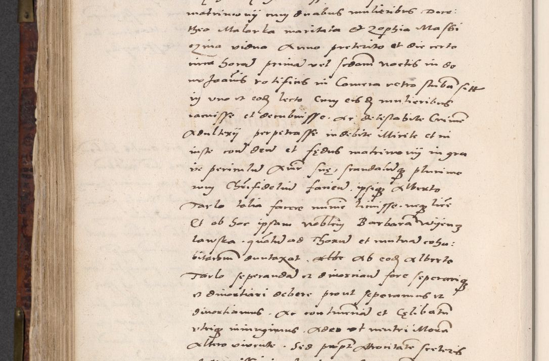 Zdjęcie nr 596 dla obiektu archiwalnego: Acta actorum causar[um sen]tenciarum tam diffinitivarum quam interlocutoriarum et obligacionum coram reverendo domino Benedicto Isdbienski cancellario Gnesnensi, cantore et vicario in spiritualibus generali Craccoviensi ad annum Domini millesimum quingentesimum quadragesimum quartum, cuius indicio est secunda, pontificatus sanctiss[imi] in Christo patris et [domi]ni nostri domini Pauli divina providencia pape tercii feliciter moderni, anno coronancionis eiusdem decimo, continuantur
