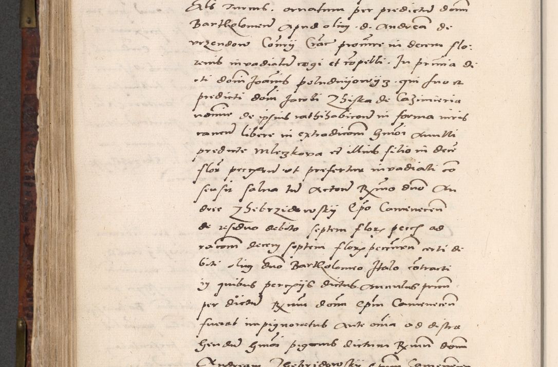 Zdjęcie nr 590 dla obiektu archiwalnego: Acta actorum causar[um sen]tenciarum tam diffinitivarum quam interlocutoriarum et obligacionum coram reverendo domino Benedicto Isdbienski cancellario Gnesnensi, cantore et vicario in spiritualibus generali Craccoviensi ad annum Domini millesimum quingentesimum quadragesimum quartum, cuius indicio est secunda, pontificatus sanctiss[imi] in Christo patris et [domi]ni nostri domini Pauli divina providencia pape tercii feliciter moderni, anno coronancionis eiusdem decimo, continuantur
