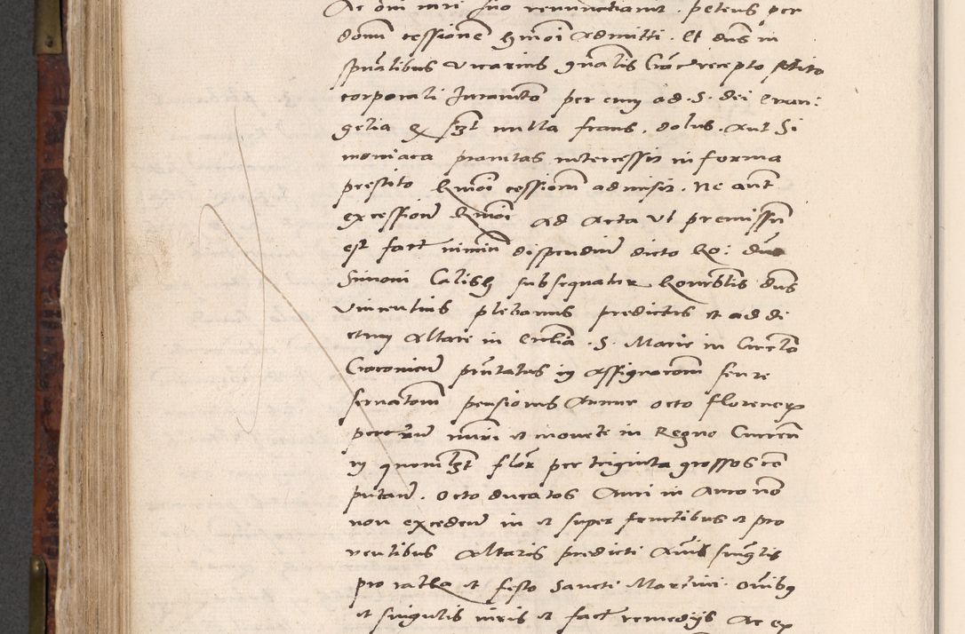 Zdjęcie nr 586 dla obiektu archiwalnego: Acta actorum causar[um sen]tenciarum tam diffinitivarum quam interlocutoriarum et obligacionum coram reverendo domino Benedicto Isdbienski cancellario Gnesnensi, cantore et vicario in spiritualibus generali Craccoviensi ad annum Domini millesimum quingentesimum quadragesimum quartum, cuius indicio est secunda, pontificatus sanctiss[imi] in Christo patris et [domi]ni nostri domini Pauli divina providencia pape tercii feliciter moderni, anno coronancionis eiusdem decimo, continuantur