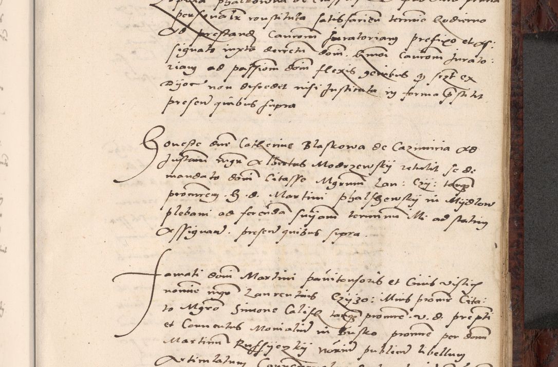 Zdjęcie nr 571 dla obiektu archiwalnego: Acta actorum causar[um sen]tenciarum tam diffinitivarum quam interlocutoriarum et obligacionum coram reverendo domino Benedicto Isdbienski cancellario Gnesnensi, cantore et vicario in spiritualibus generali Craccoviensi ad annum Domini millesimum quingentesimum quadragesimum quartum, cuius indicio est secunda, pontificatus sanctiss[imi] in Christo patris et [domi]ni nostri domini Pauli divina providencia pape tercii feliciter moderni, anno coronancionis eiusdem decimo, continuantur