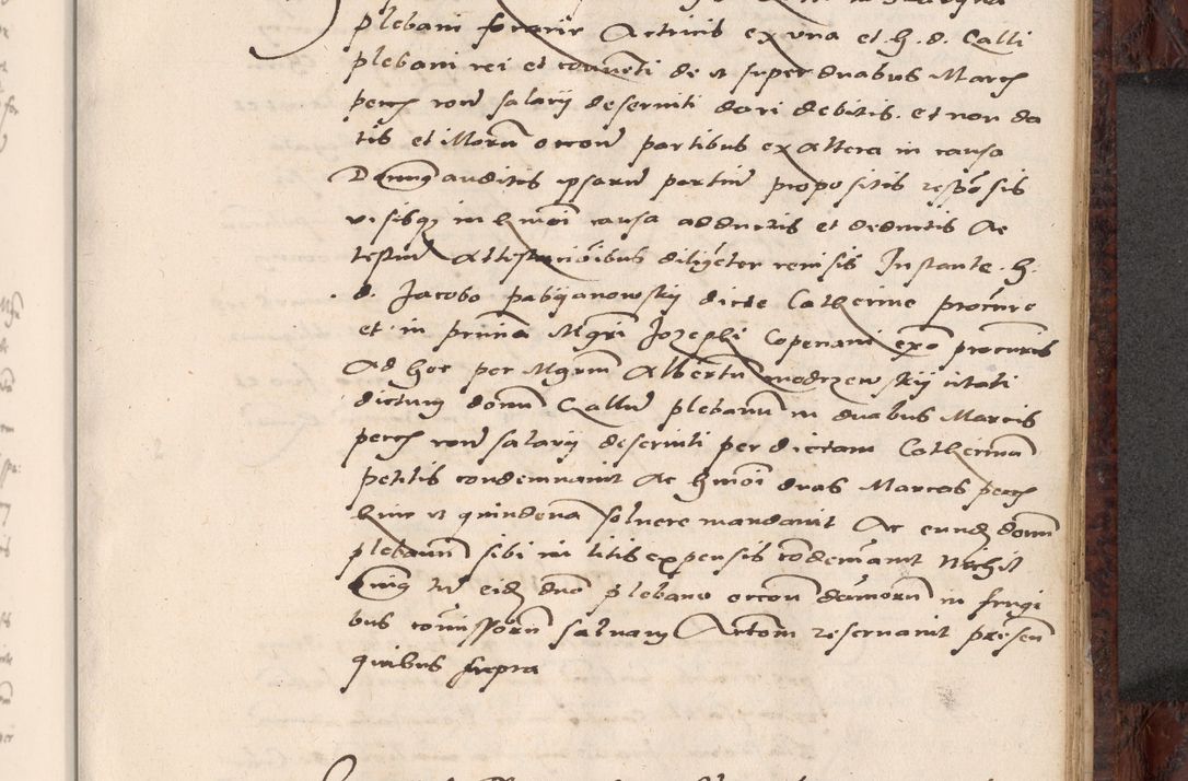 Zdjęcie nr 573 dla obiektu archiwalnego: Acta actorum causar[um sen]tenciarum tam diffinitivarum quam interlocutoriarum et obligacionum coram reverendo domino Benedicto Isdbienski cancellario Gnesnensi, cantore et vicario in spiritualibus generali Craccoviensi ad annum Domini millesimum quingentesimum quadragesimum quartum, cuius indicio est secunda, pontificatus sanctiss[imi] in Christo patris et [domi]ni nostri domini Pauli divina providencia pape tercii feliciter moderni, anno coronancionis eiusdem decimo, continuantur