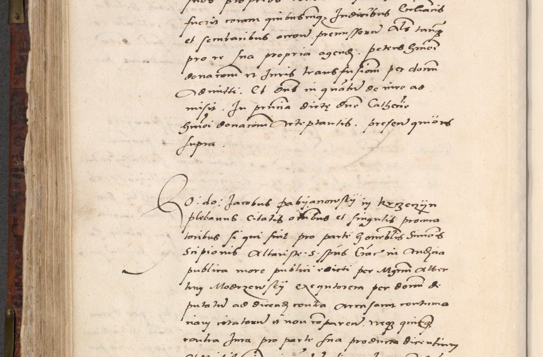 Zdjęcie nr 564 dla obiektu archiwalnego: Acta actorum causar[um sen]tenciarum tam diffinitivarum quam interlocutoriarum et obligacionum coram reverendo domino Benedicto Isdbienski cancellario Gnesnensi, cantore et vicario in spiritualibus generali Craccoviensi ad annum Domini millesimum quingentesimum quadragesimum quartum, cuius indicio est secunda, pontificatus sanctiss[imi] in Christo patris et [domi]ni nostri domini Pauli divina providencia pape tercii feliciter moderni, anno coronancionis eiusdem decimo, continuantur