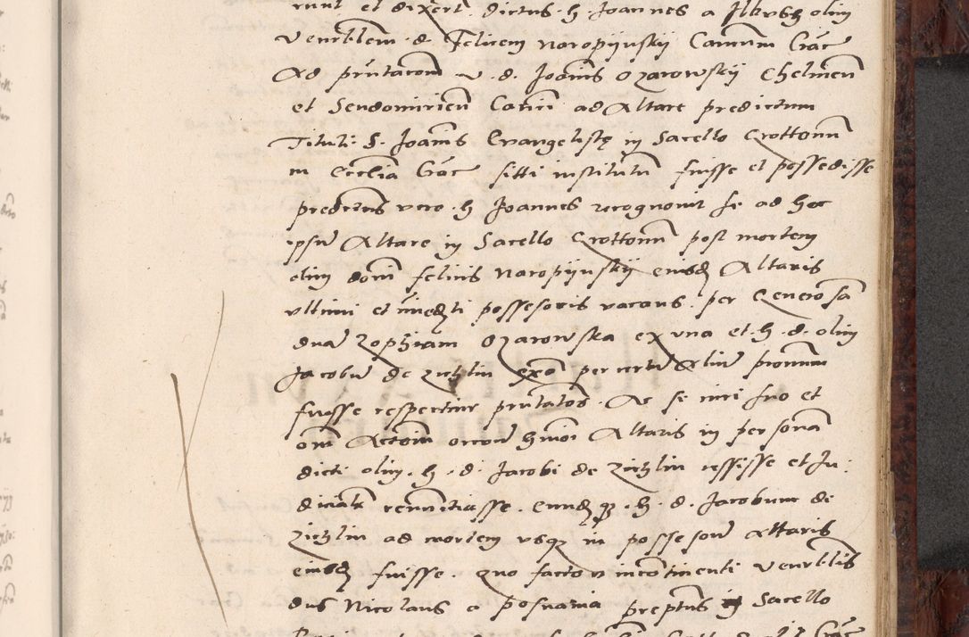 Zdjęcie nr 559 dla obiektu archiwalnego: Acta actorum causar[um sen]tenciarum tam diffinitivarum quam interlocutoriarum et obligacionum coram reverendo domino Benedicto Isdbienski cancellario Gnesnensi, cantore et vicario in spiritualibus generali Craccoviensi ad annum Domini millesimum quingentesimum quadragesimum quartum, cuius indicio est secunda, pontificatus sanctiss[imi] in Christo patris et [domi]ni nostri domini Pauli divina providencia pape tercii feliciter moderni, anno coronancionis eiusdem decimo, continuantur