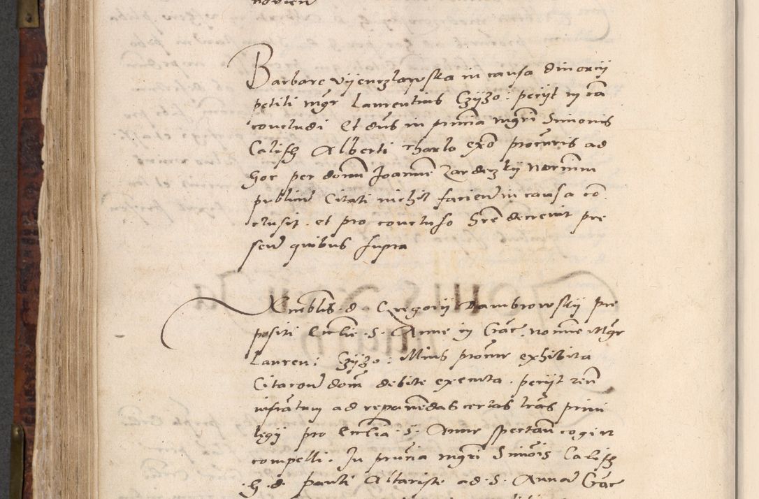 Zdjęcie nr 552 dla obiektu archiwalnego: Acta actorum causar[um sen]tenciarum tam diffinitivarum quam interlocutoriarum et obligacionum coram reverendo domino Benedicto Isdbienski cancellario Gnesnensi, cantore et vicario in spiritualibus generali Craccoviensi ad annum Domini millesimum quingentesimum quadragesimum quartum, cuius indicio est secunda, pontificatus sanctiss[imi] in Christo patris et [domi]ni nostri domini Pauli divina providencia pape tercii feliciter moderni, anno coronancionis eiusdem decimo, continuantur