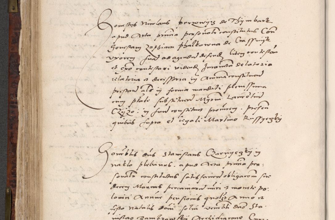 Zdjęcie nr 546 dla obiektu archiwalnego: Acta actorum causar[um sen]tenciarum tam diffinitivarum quam interlocutoriarum et obligacionum coram reverendo domino Benedicto Isdbienski cancellario Gnesnensi, cantore et vicario in spiritualibus generali Craccoviensi ad annum Domini millesimum quingentesimum quadragesimum quartum, cuius indicio est secunda, pontificatus sanctiss[imi] in Christo patris et [domi]ni nostri domini Pauli divina providencia pape tercii feliciter moderni, anno coronancionis eiusdem decimo, continuantur