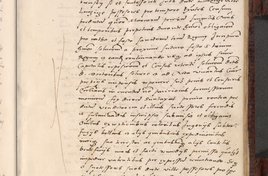 Zdjęcie nr 543 dla obiektu archiwalnego: Acta actorum causar[um sen]tenciarum tam diffinitivarum quam interlocutoriarum et obligacionum coram reverendo domino Benedicto Isdbienski cancellario Gnesnensi, cantore et vicario in spiritualibus generali Craccoviensi ad annum Domini millesimum quingentesimum quadragesimum quartum, cuius indicio est secunda, pontificatus sanctiss[imi] in Christo patris et [domi]ni nostri domini Pauli divina providencia pape tercii feliciter moderni, anno coronancionis eiusdem decimo, continuantur