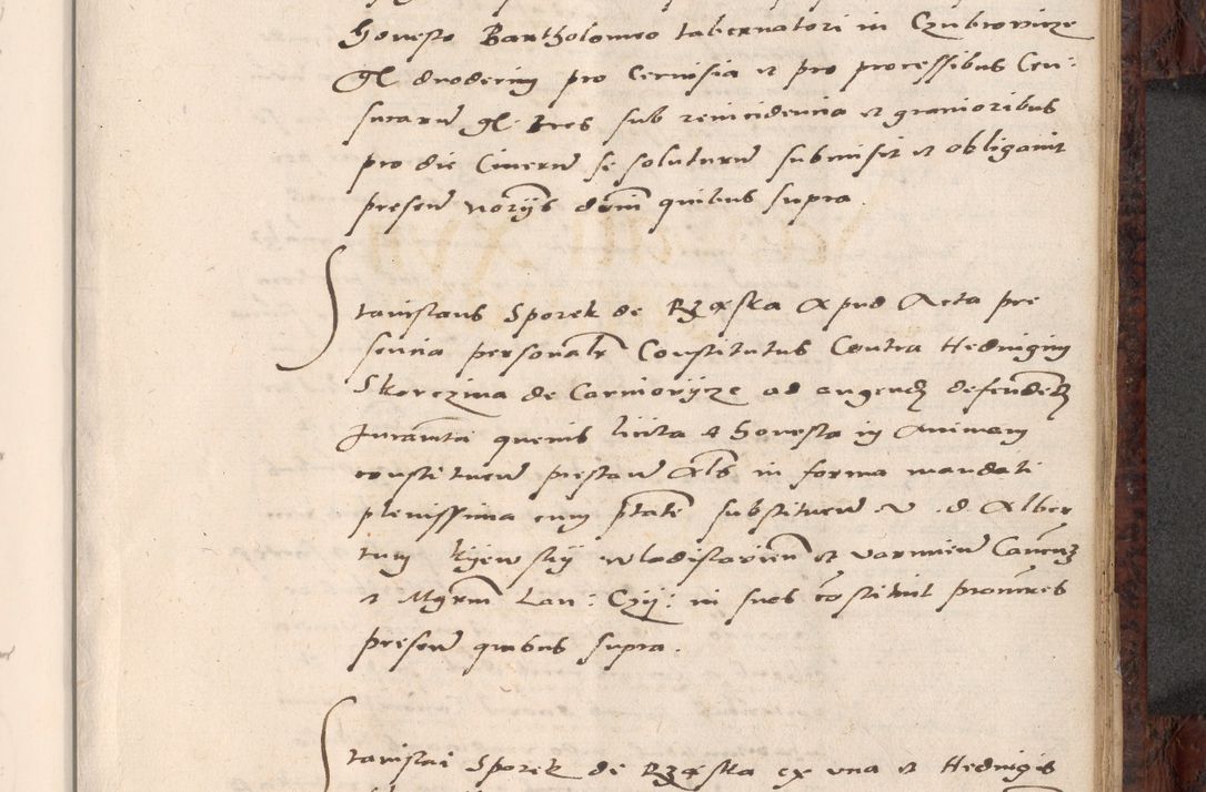 Zdjęcie nr 541 dla obiektu archiwalnego: Acta actorum causar[um sen]tenciarum tam diffinitivarum quam interlocutoriarum et obligacionum coram reverendo domino Benedicto Isdbienski cancellario Gnesnensi, cantore et vicario in spiritualibus generali Craccoviensi ad annum Domini millesimum quingentesimum quadragesimum quartum, cuius indicio est secunda, pontificatus sanctiss[imi] in Christo patris et [domi]ni nostri domini Pauli divina providencia pape tercii feliciter moderni, anno coronancionis eiusdem decimo, continuantur