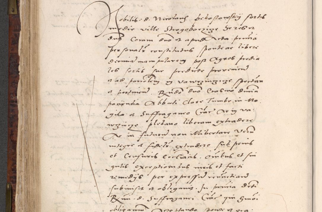 Zdjęcie nr 538 dla obiektu archiwalnego: Acta actorum causar[um sen]tenciarum tam diffinitivarum quam interlocutoriarum et obligacionum coram reverendo domino Benedicto Isdbienski cancellario Gnesnensi, cantore et vicario in spiritualibus generali Craccoviensi ad annum Domini millesimum quingentesimum quadragesimum quartum, cuius indicio est secunda, pontificatus sanctiss[imi] in Christo patris et [domi]ni nostri domini Pauli divina providencia pape tercii feliciter moderni, anno coronancionis eiusdem decimo, continuantur