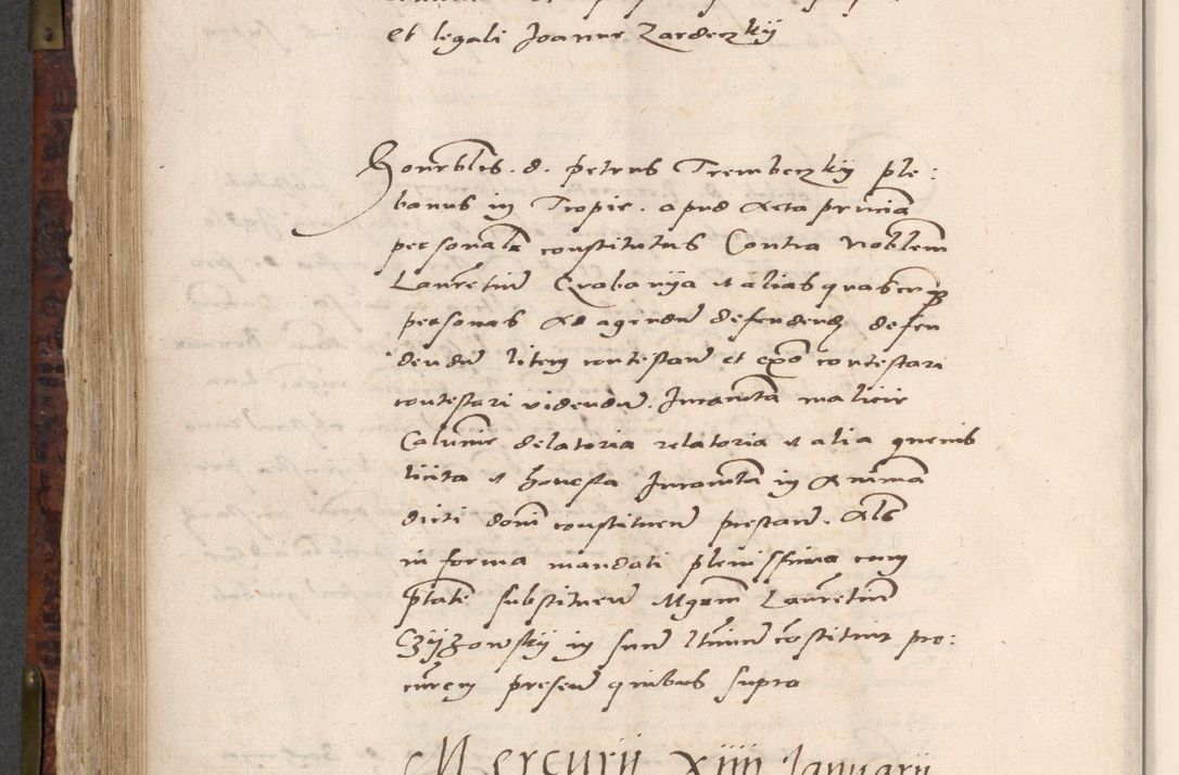 Zdjęcie nr 536 dla obiektu archiwalnego: Acta actorum causar[um sen]tenciarum tam diffinitivarum quam interlocutoriarum et obligacionum coram reverendo domino Benedicto Isdbienski cancellario Gnesnensi, cantore et vicario in spiritualibus generali Craccoviensi ad annum Domini millesimum quingentesimum quadragesimum quartum, cuius indicio est secunda, pontificatus sanctiss[imi] in Christo patris et [domi]ni nostri domini Pauli divina providencia pape tercii feliciter moderni, anno coronancionis eiusdem decimo, continuantur