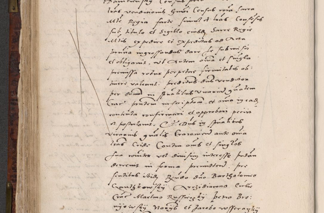 Zdjęcie nr 532 dla obiektu archiwalnego: Acta actorum causar[um sen]tenciarum tam diffinitivarum quam interlocutoriarum et obligacionum coram reverendo domino Benedicto Isdbienski cancellario Gnesnensi, cantore et vicario in spiritualibus generali Craccoviensi ad annum Domini millesimum quingentesimum quadragesimum quartum, cuius indicio est secunda, pontificatus sanctiss[imi] in Christo patris et [domi]ni nostri domini Pauli divina providencia pape tercii feliciter moderni, anno coronancionis eiusdem decimo, continuantur