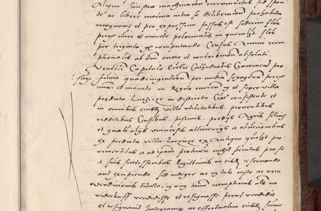 Zdjęcie nr 529 dla obiektu archiwalnego: Acta actorum causar[um sen]tenciarum tam diffinitivarum quam interlocutoriarum et obligacionum coram reverendo domino Benedicto Isdbienski cancellario Gnesnensi, cantore et vicario in spiritualibus generali Craccoviensi ad annum Domini millesimum quingentesimum quadragesimum quartum, cuius indicio est secunda, pontificatus sanctiss[imi] in Christo patris et [domi]ni nostri domini Pauli divina providencia pape tercii feliciter moderni, anno coronancionis eiusdem decimo, continuantur