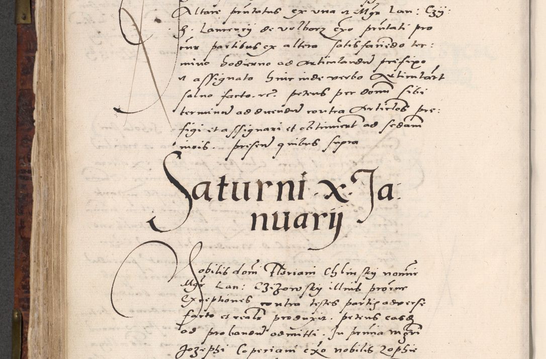 Zdjęcie nr 526 dla obiektu archiwalnego: Acta actorum causar[um sen]tenciarum tam diffinitivarum quam interlocutoriarum et obligacionum coram reverendo domino Benedicto Isdbienski cancellario Gnesnensi, cantore et vicario in spiritualibus generali Craccoviensi ad annum Domini millesimum quingentesimum quadragesimum quartum, cuius indicio est secunda, pontificatus sanctiss[imi] in Christo patris et [domi]ni nostri domini Pauli divina providencia pape tercii feliciter moderni, anno coronancionis eiusdem decimo, continuantur