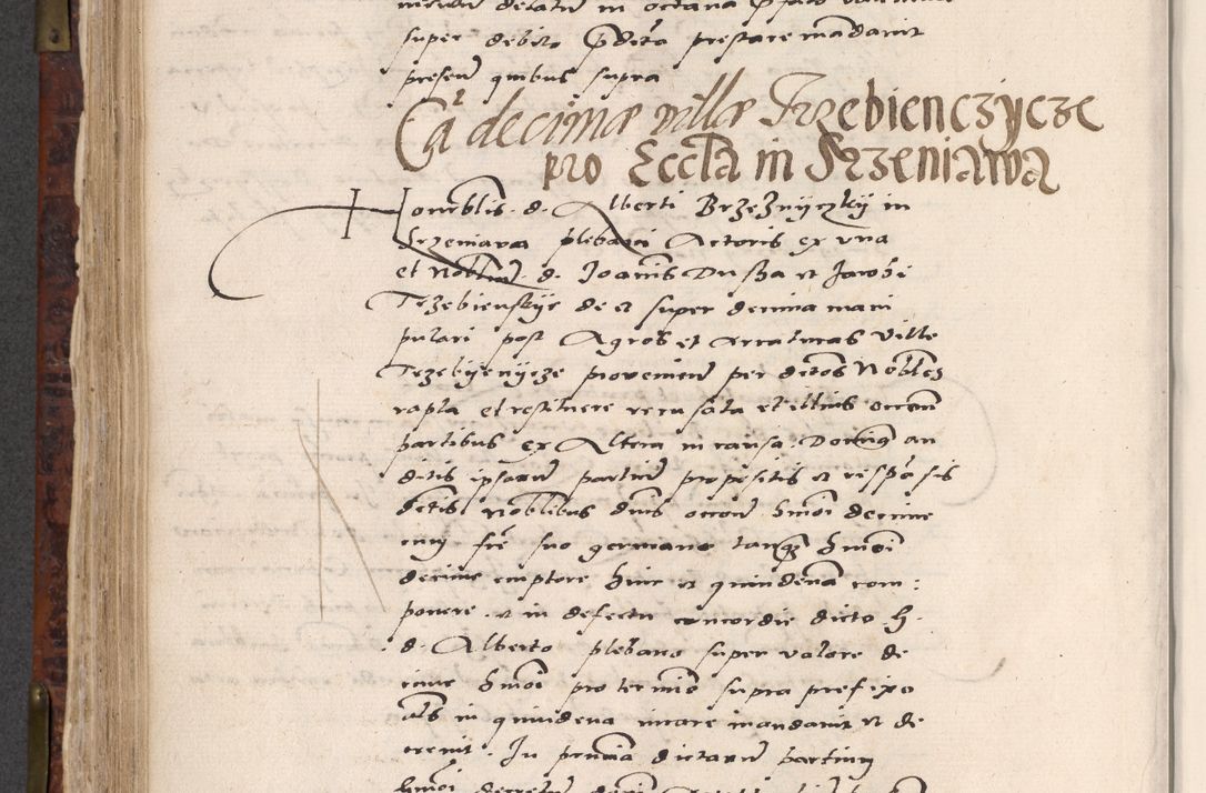 Zdjęcie nr 524 dla obiektu archiwalnego: Acta actorum causar[um sen]tenciarum tam diffinitivarum quam interlocutoriarum et obligacionum coram reverendo domino Benedicto Isdbienski cancellario Gnesnensi, cantore et vicario in spiritualibus generali Craccoviensi ad annum Domini millesimum quingentesimum quadragesimum quartum, cuius indicio est secunda, pontificatus sanctiss[imi] in Christo patris et [domi]ni nostri domini Pauli divina providencia pape tercii feliciter moderni, anno coronancionis eiusdem decimo, continuantur