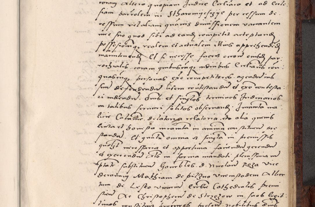 Zdjęcie nr 517 dla obiektu archiwalnego: Acta actorum causar[um sen]tenciarum tam diffinitivarum quam interlocutoriarum et obligacionum coram reverendo domino Benedicto Isdbienski cancellario Gnesnensi, cantore et vicario in spiritualibus generali Craccoviensi ad annum Domini millesimum quingentesimum quadragesimum quartum, cuius indicio est secunda, pontificatus sanctiss[imi] in Christo patris et [domi]ni nostri domini Pauli divina providencia pape tercii feliciter moderni, anno coronancionis eiusdem decimo, continuantur