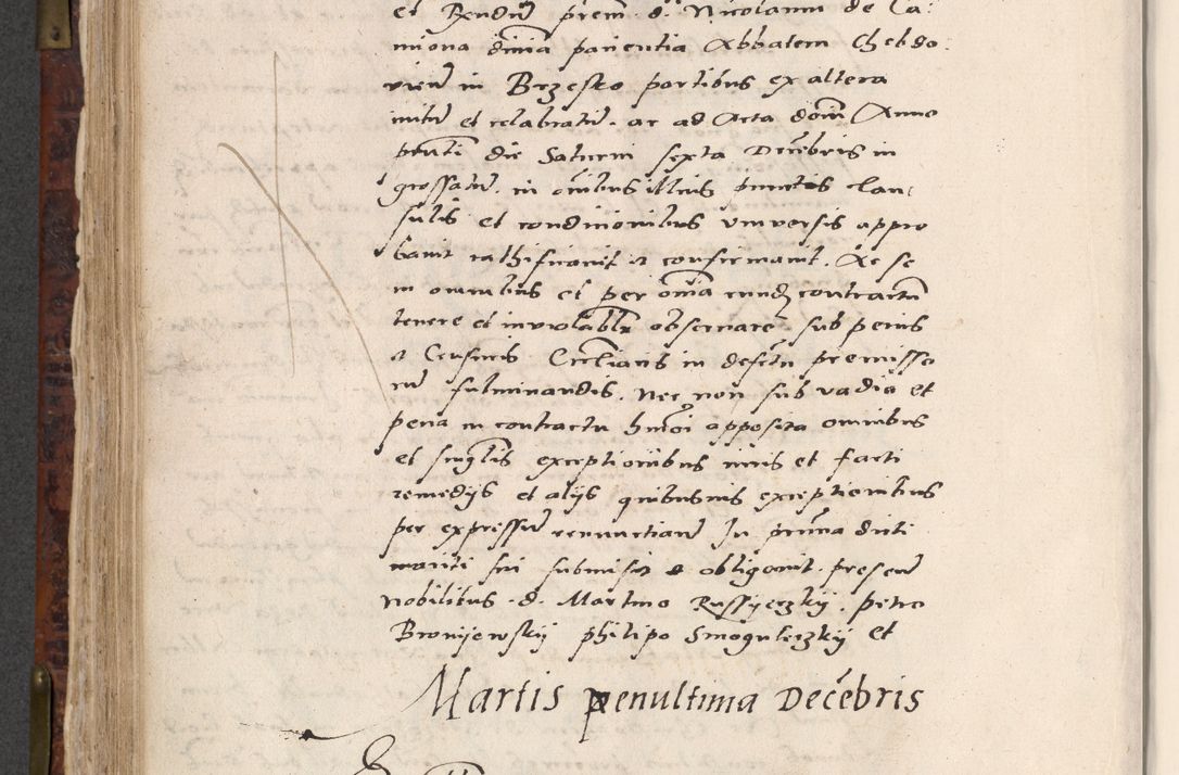 Zdjęcie nr 518 dla obiektu archiwalnego: Acta actorum causar[um sen]tenciarum tam diffinitivarum quam interlocutoriarum et obligacionum coram reverendo domino Benedicto Isdbienski cancellario Gnesnensi, cantore et vicario in spiritualibus generali Craccoviensi ad annum Domini millesimum quingentesimum quadragesimum quartum, cuius indicio est secunda, pontificatus sanctiss[imi] in Christo patris et [domi]ni nostri domini Pauli divina providencia pape tercii feliciter moderni, anno coronancionis eiusdem decimo, continuantur