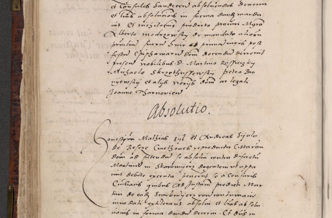 Zdjęcie nr 514 dla obiektu archiwalnego: Acta actorum causar[um sen]tenciarum tam diffinitivarum quam interlocutoriarum et obligacionum coram reverendo domino Benedicto Isdbienski cancellario Gnesnensi, cantore et vicario in spiritualibus generali Craccoviensi ad annum Domini millesimum quingentesimum quadragesimum quartum, cuius indicio est secunda, pontificatus sanctiss[imi] in Christo patris et [domi]ni nostri domini Pauli divina providencia pape tercii feliciter moderni, anno coronancionis eiusdem decimo, continuantur