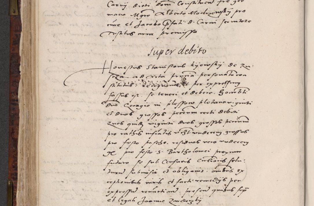 Zdjęcie nr 512 dla obiektu archiwalnego: Acta actorum causar[um sen]tenciarum tam diffinitivarum quam interlocutoriarum et obligacionum coram reverendo domino Benedicto Isdbienski cancellario Gnesnensi, cantore et vicario in spiritualibus generali Craccoviensi ad annum Domini millesimum quingentesimum quadragesimum quartum, cuius indicio est secunda, pontificatus sanctiss[imi] in Christo patris et [domi]ni nostri domini Pauli divina providencia pape tercii feliciter moderni, anno coronancionis eiusdem decimo, continuantur