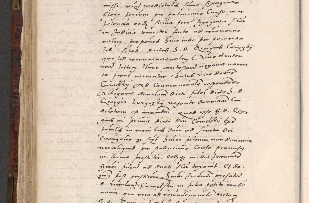 Zdjęcie nr 506 dla obiektu archiwalnego: Acta actorum causar[um sen]tenciarum tam diffinitivarum quam interlocutoriarum et obligacionum coram reverendo domino Benedicto Isdbienski cancellario Gnesnensi, cantore et vicario in spiritualibus generali Craccoviensi ad annum Domini millesimum quingentesimum quadragesimum quartum, cuius indicio est secunda, pontificatus sanctiss[imi] in Christo patris et [domi]ni nostri domini Pauli divina providencia pape tercii feliciter moderni, anno coronancionis eiusdem decimo, continuantur