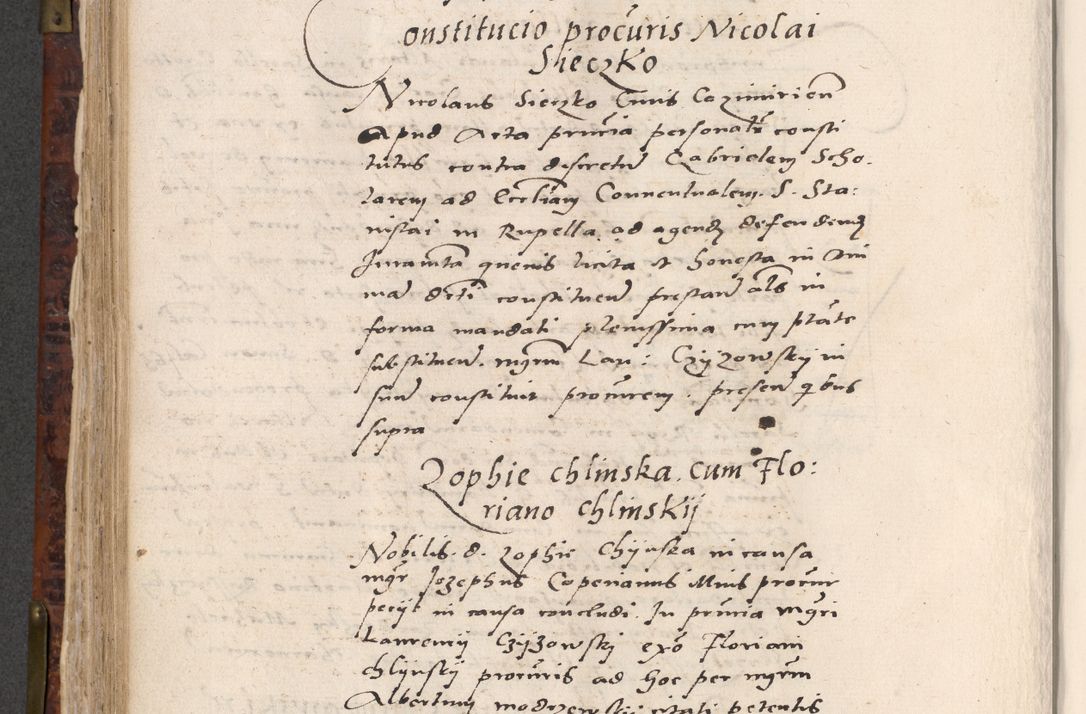 Zdjęcie nr 500 dla obiektu archiwalnego: Acta actorum causar[um sen]tenciarum tam diffinitivarum quam interlocutoriarum et obligacionum coram reverendo domino Benedicto Isdbienski cancellario Gnesnensi, cantore et vicario in spiritualibus generali Craccoviensi ad annum Domini millesimum quingentesimum quadragesimum quartum, cuius indicio est secunda, pontificatus sanctiss[imi] in Christo patris et [domi]ni nostri domini Pauli divina providencia pape tercii feliciter moderni, anno coronancionis eiusdem decimo, continuantur
