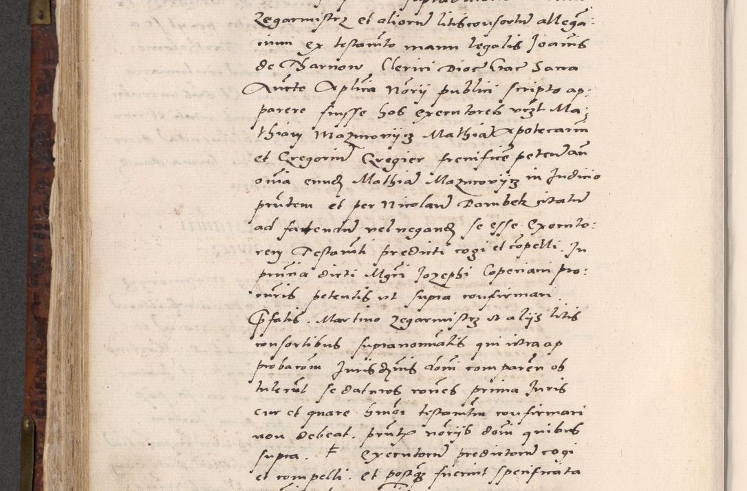 Zdjęcie nr 494 dla obiektu archiwalnego: Acta actorum causar[um sen]tenciarum tam diffinitivarum quam interlocutoriarum et obligacionum coram reverendo domino Benedicto Isdbienski cancellario Gnesnensi, cantore et vicario in spiritualibus generali Craccoviensi ad annum Domini millesimum quingentesimum quadragesimum quartum, cuius indicio est secunda, pontificatus sanctiss[imi] in Christo patris et [domi]ni nostri domini Pauli divina providencia pape tercii feliciter moderni, anno coronancionis eiusdem decimo, continuantur