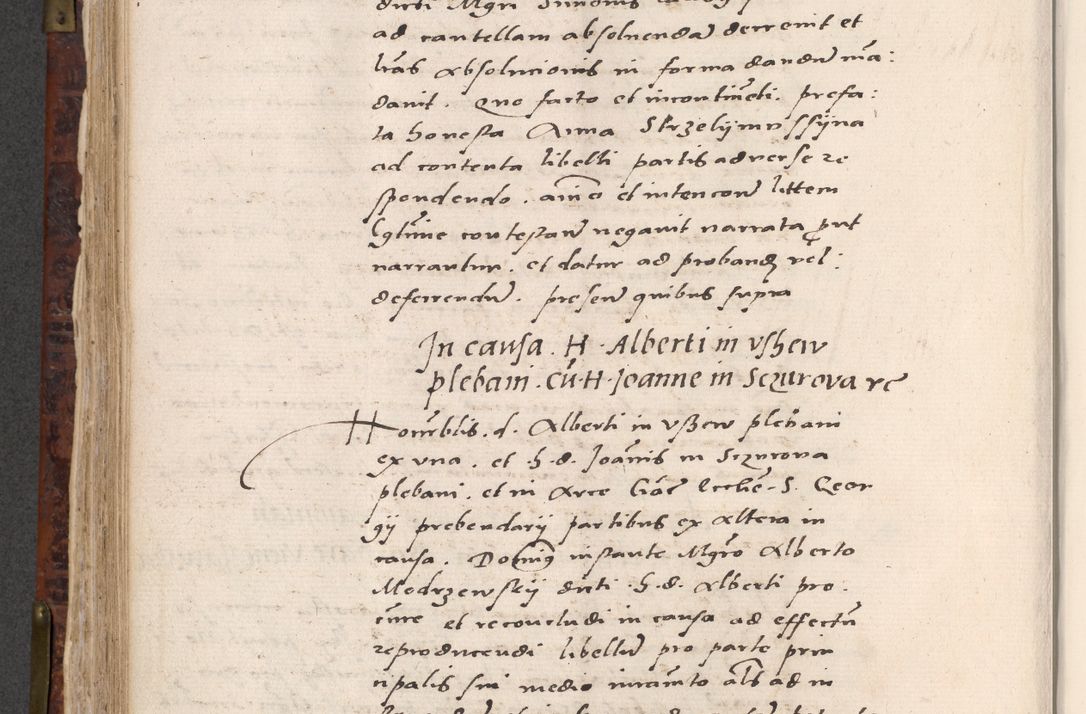 Zdjęcie nr 492 dla obiektu archiwalnego: Acta actorum causar[um sen]tenciarum tam diffinitivarum quam interlocutoriarum et obligacionum coram reverendo domino Benedicto Isdbienski cancellario Gnesnensi, cantore et vicario in spiritualibus generali Craccoviensi ad annum Domini millesimum quingentesimum quadragesimum quartum, cuius indicio est secunda, pontificatus sanctiss[imi] in Christo patris et [domi]ni nostri domini Pauli divina providencia pape tercii feliciter moderni, anno coronancionis eiusdem decimo, continuantur