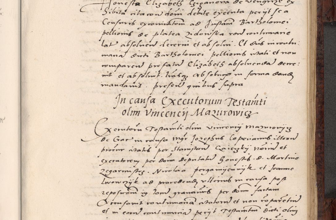Zdjęcie nr 493 dla obiektu archiwalnego: Acta actorum causar[um sen]tenciarum tam diffinitivarum quam interlocutoriarum et obligacionum coram reverendo domino Benedicto Isdbienski cancellario Gnesnensi, cantore et vicario in spiritualibus generali Craccoviensi ad annum Domini millesimum quingentesimum quadragesimum quartum, cuius indicio est secunda, pontificatus sanctiss[imi] in Christo patris et [domi]ni nostri domini Pauli divina providencia pape tercii feliciter moderni, anno coronancionis eiusdem decimo, continuantur