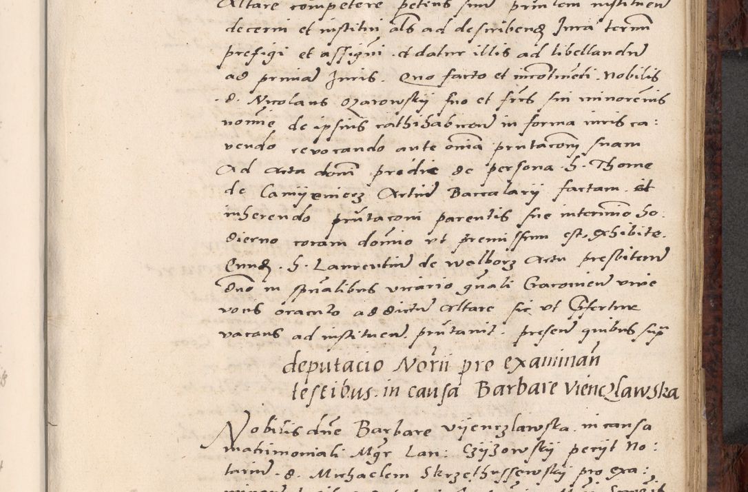 Zdjęcie nr 491 dla obiektu archiwalnego: Acta actorum causar[um sen]tenciarum tam diffinitivarum quam interlocutoriarum et obligacionum coram reverendo domino Benedicto Isdbienski cancellario Gnesnensi, cantore et vicario in spiritualibus generali Craccoviensi ad annum Domini millesimum quingentesimum quadragesimum quartum, cuius indicio est secunda, pontificatus sanctiss[imi] in Christo patris et [domi]ni nostri domini Pauli divina providencia pape tercii feliciter moderni, anno coronancionis eiusdem decimo, continuantur